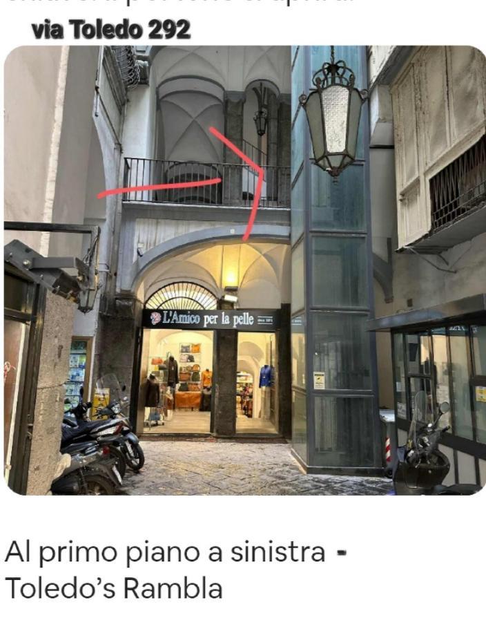 Toledo'S Rambla Casa Vacanze Наполи Екстериор снимка